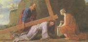 Eustache Le Sueur Jesus Carrying the Cross (san 05) oil on canvas